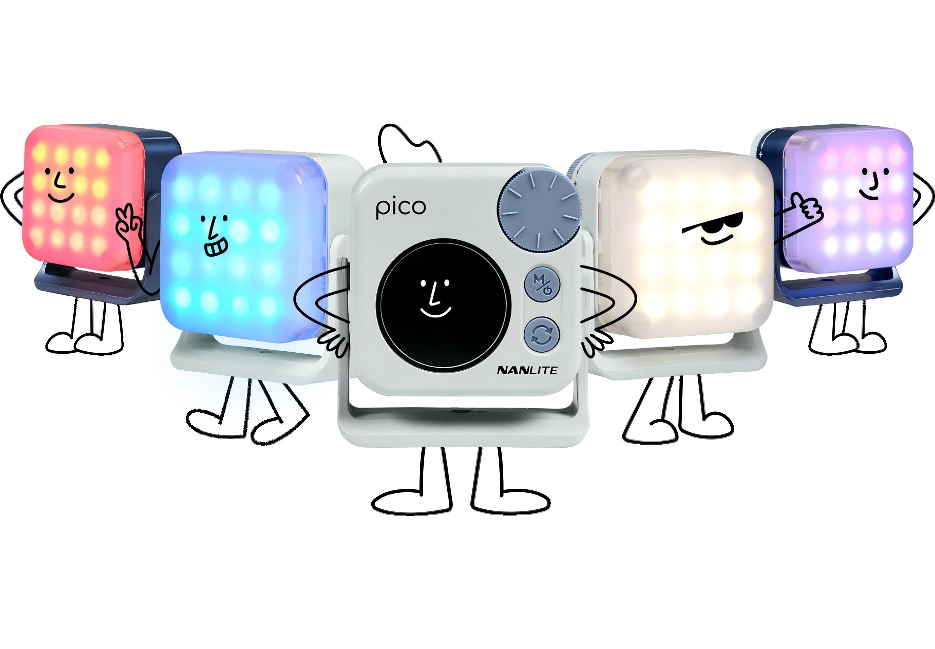 NANLITE pico Mini-Leuchte