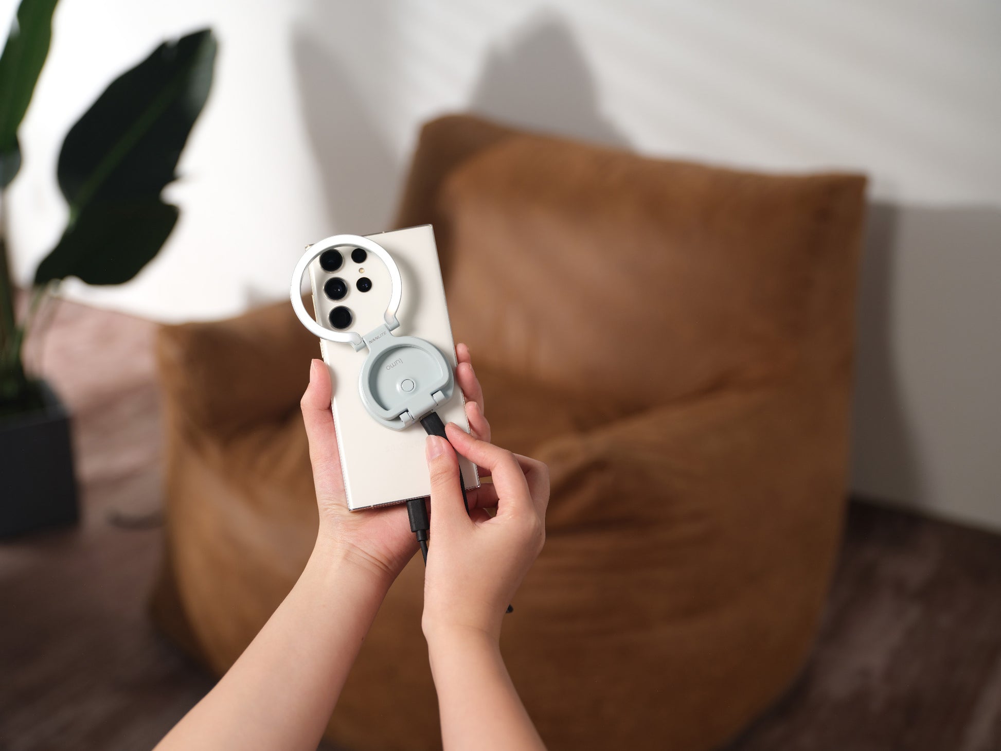 NANLITE lumo Smartphone-Ringleuchte
