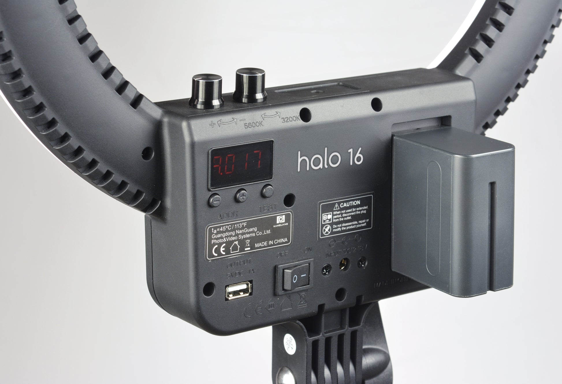 NANLITE "halo 16" Porträt-Ringleuchte