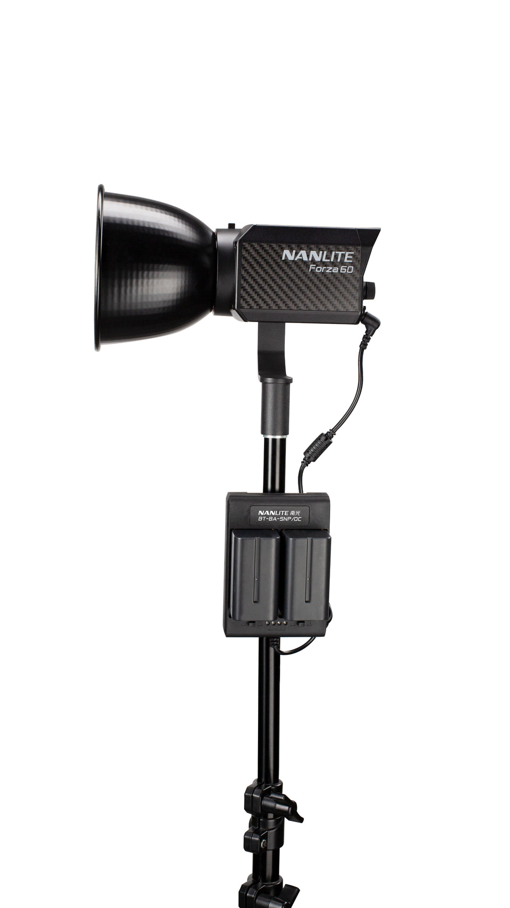 NANLITE BT-BA-SNP/DC Akku-Halterung