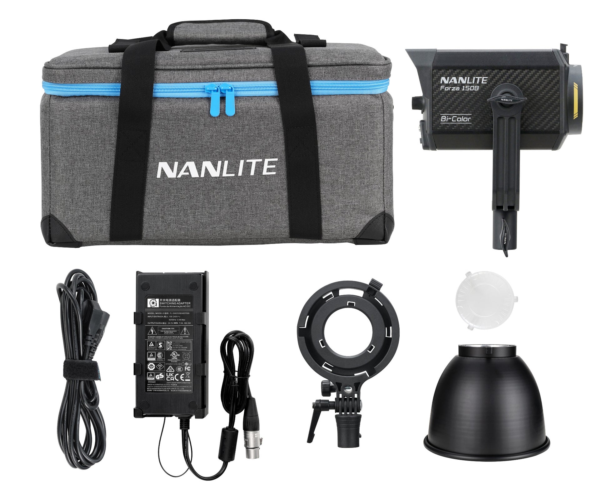 NANLITE Forza 150B Bi-Color Studioscheinwerfer
