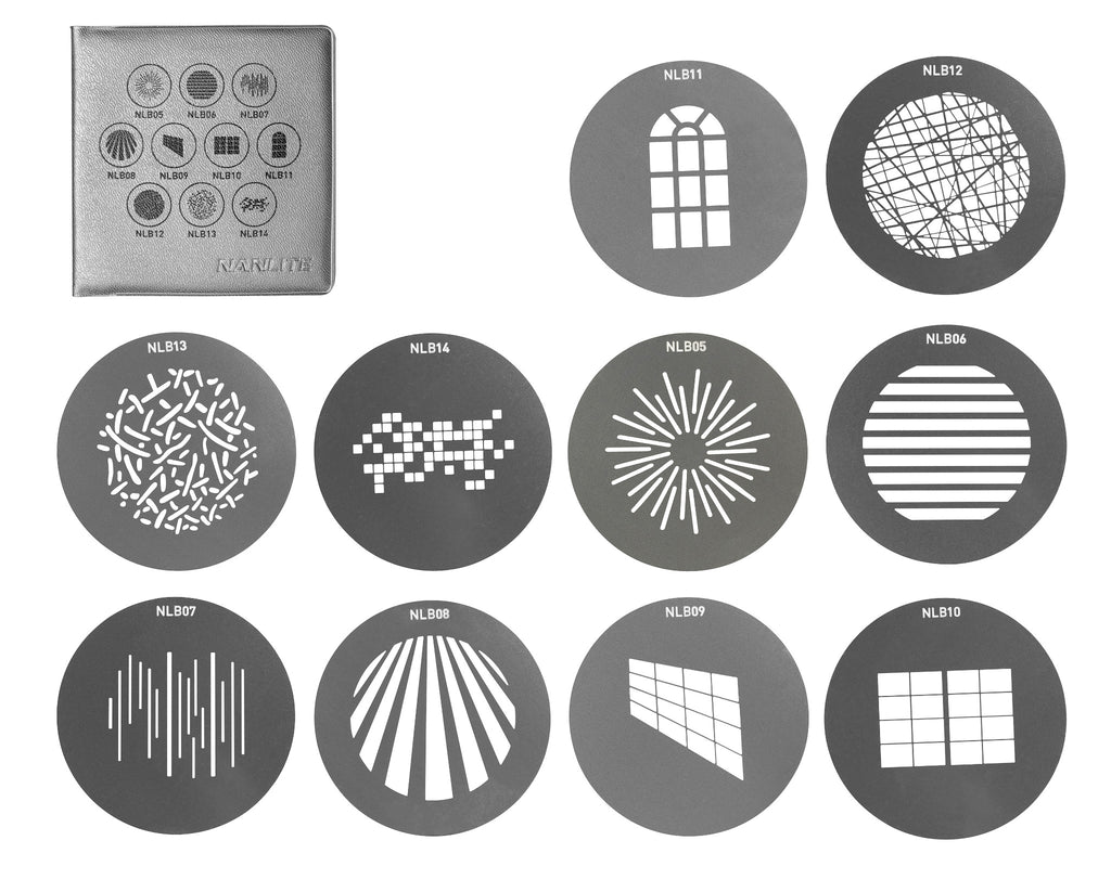 NANLITE Gobo-Set 1 AS-GB-B-SET1