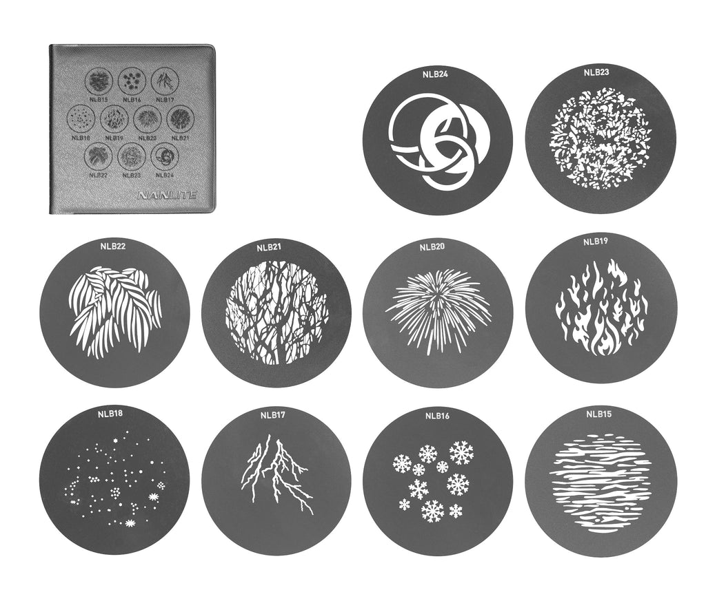 NANLITE Gobo-Set 2 AS-GB-B-SET2