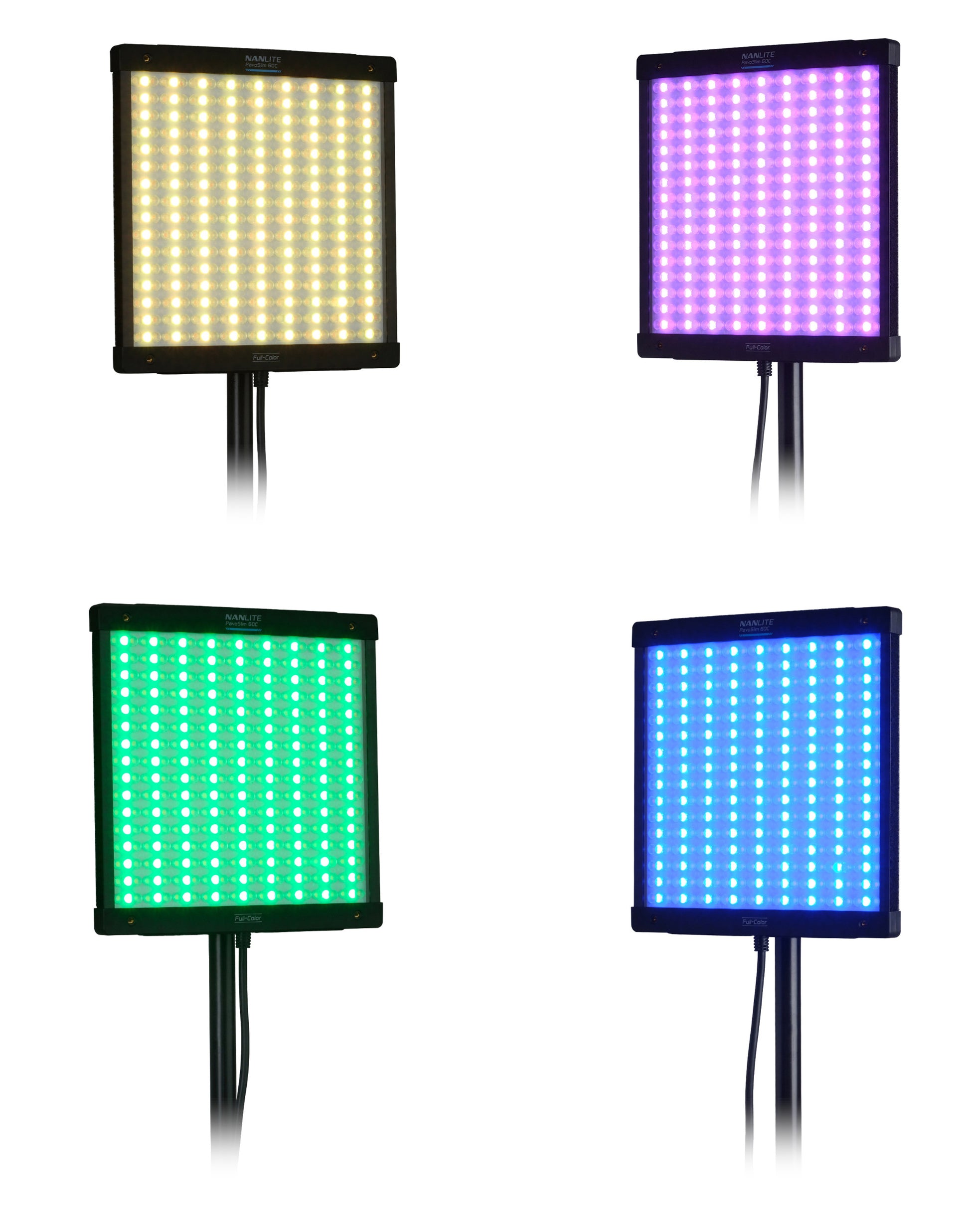 NANLITE PavoSlim 60C Full-Color Multifunktions-Flächenleuchte