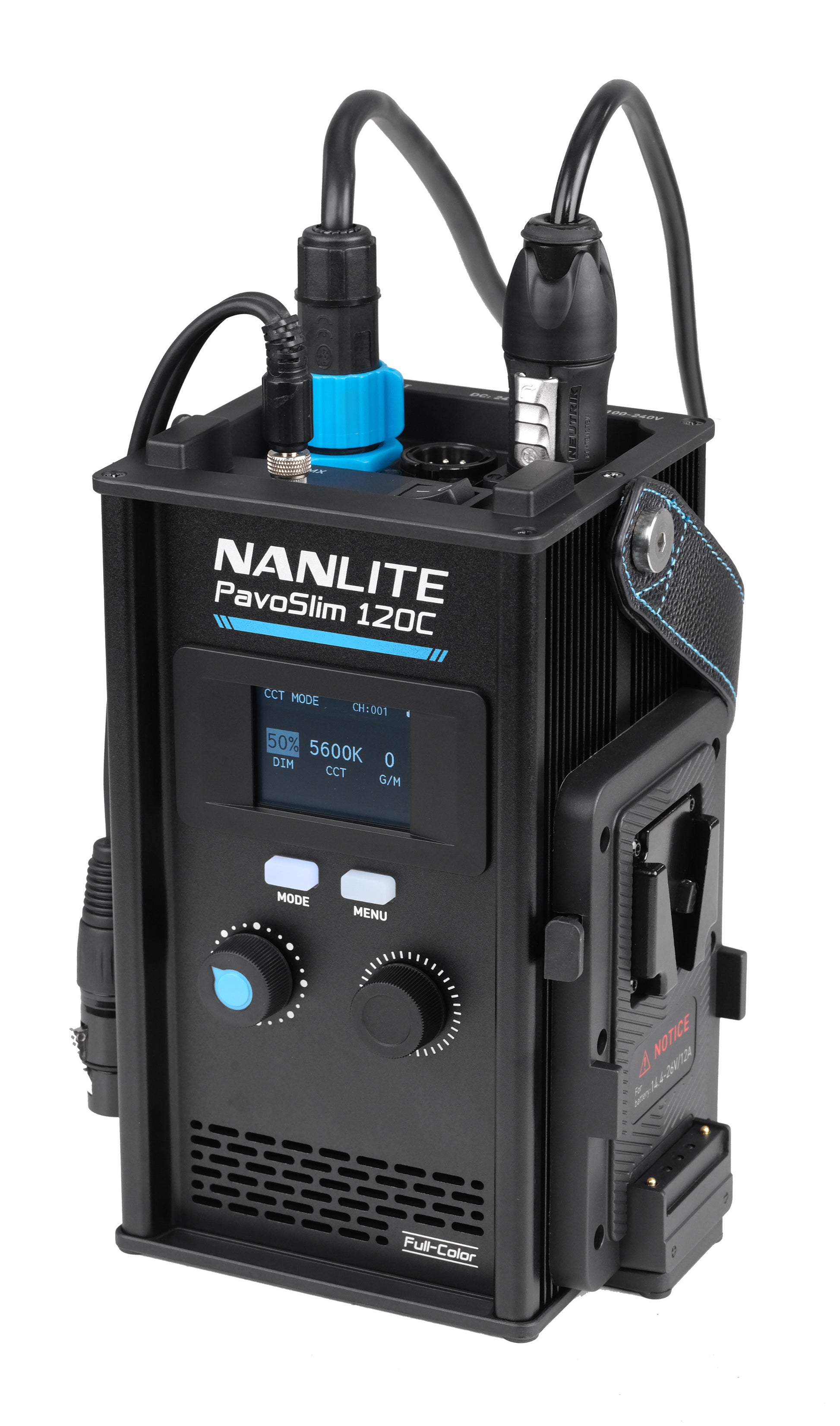NANLITE PavoSlim 120C Full-Color Multifunktions-Flächenleuchte