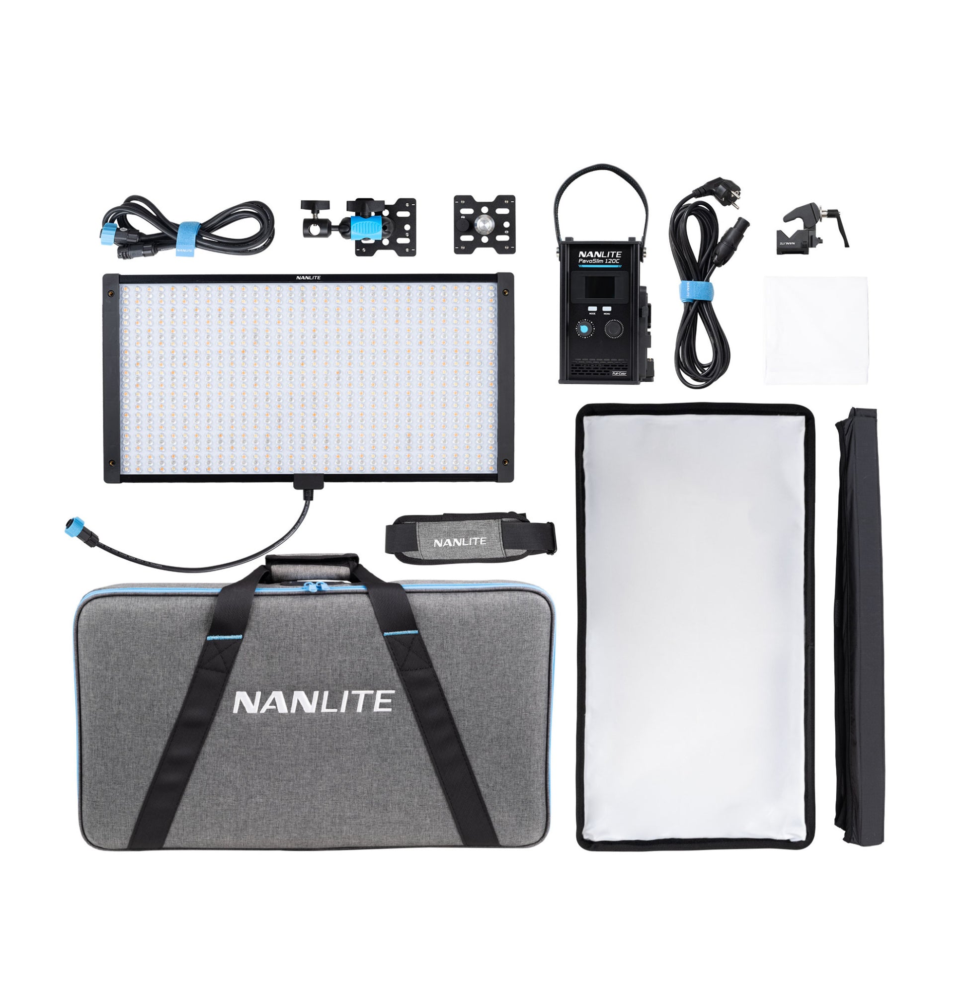 NANLITE PavoSlim 120C Full-Color Multifunktions-Flächenleuchte