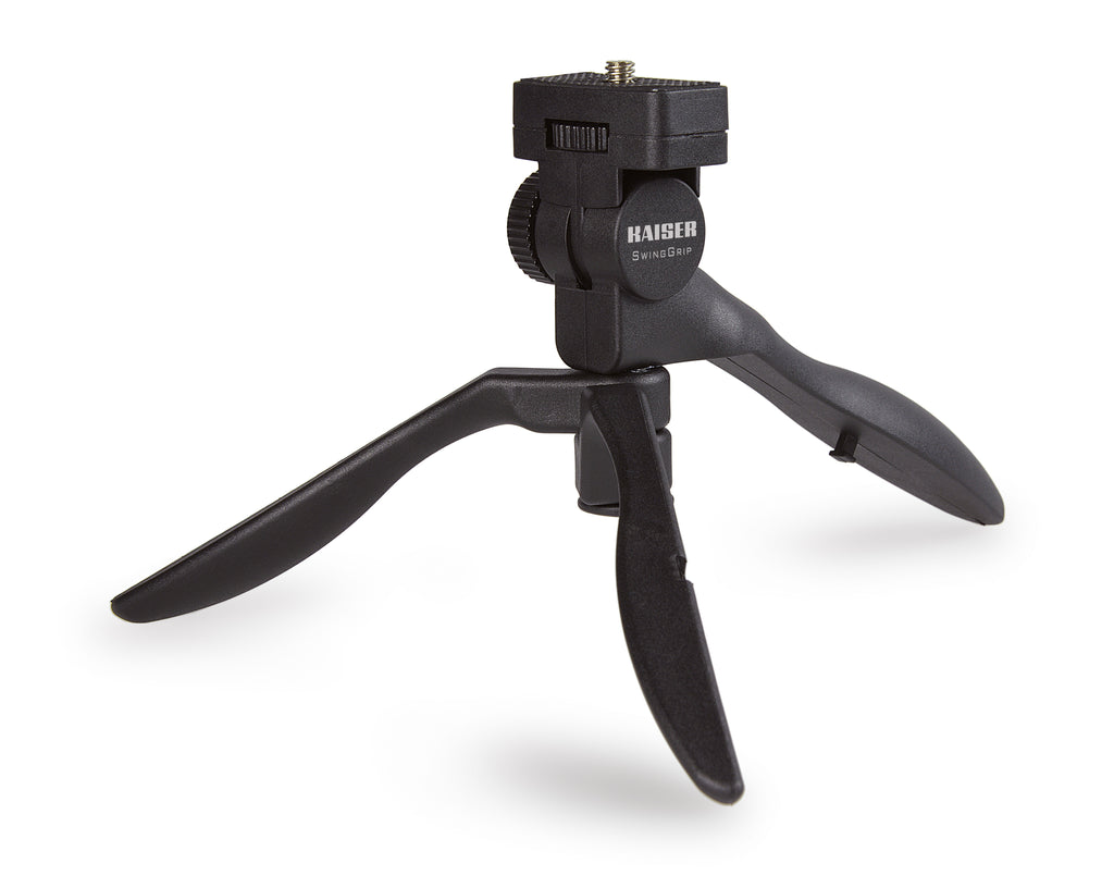 KAISER Mini-Stativ und Handgriff "SwingGrip 2-in-1"