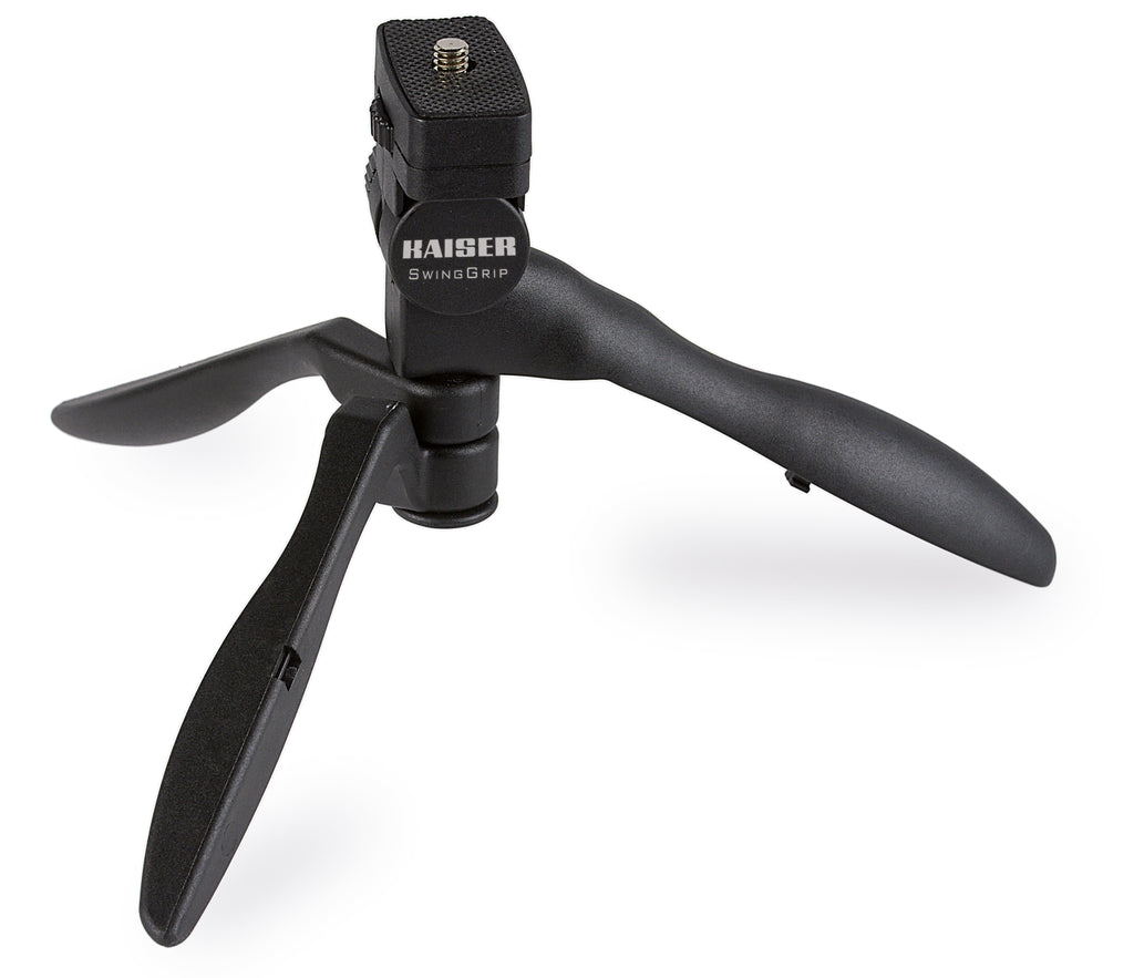 KAISER Mini-Stativ und Handgriff "SwingGrip 2-in-1"