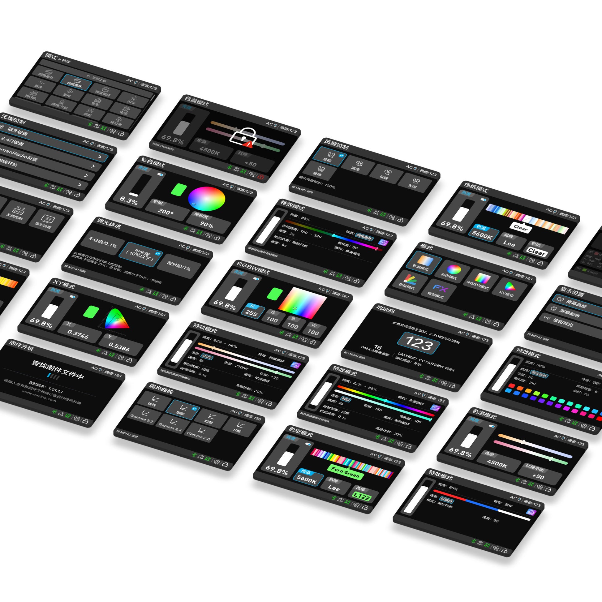 NANLITE Alien 300C Full-Color Multifunktions-Flächenleuchte