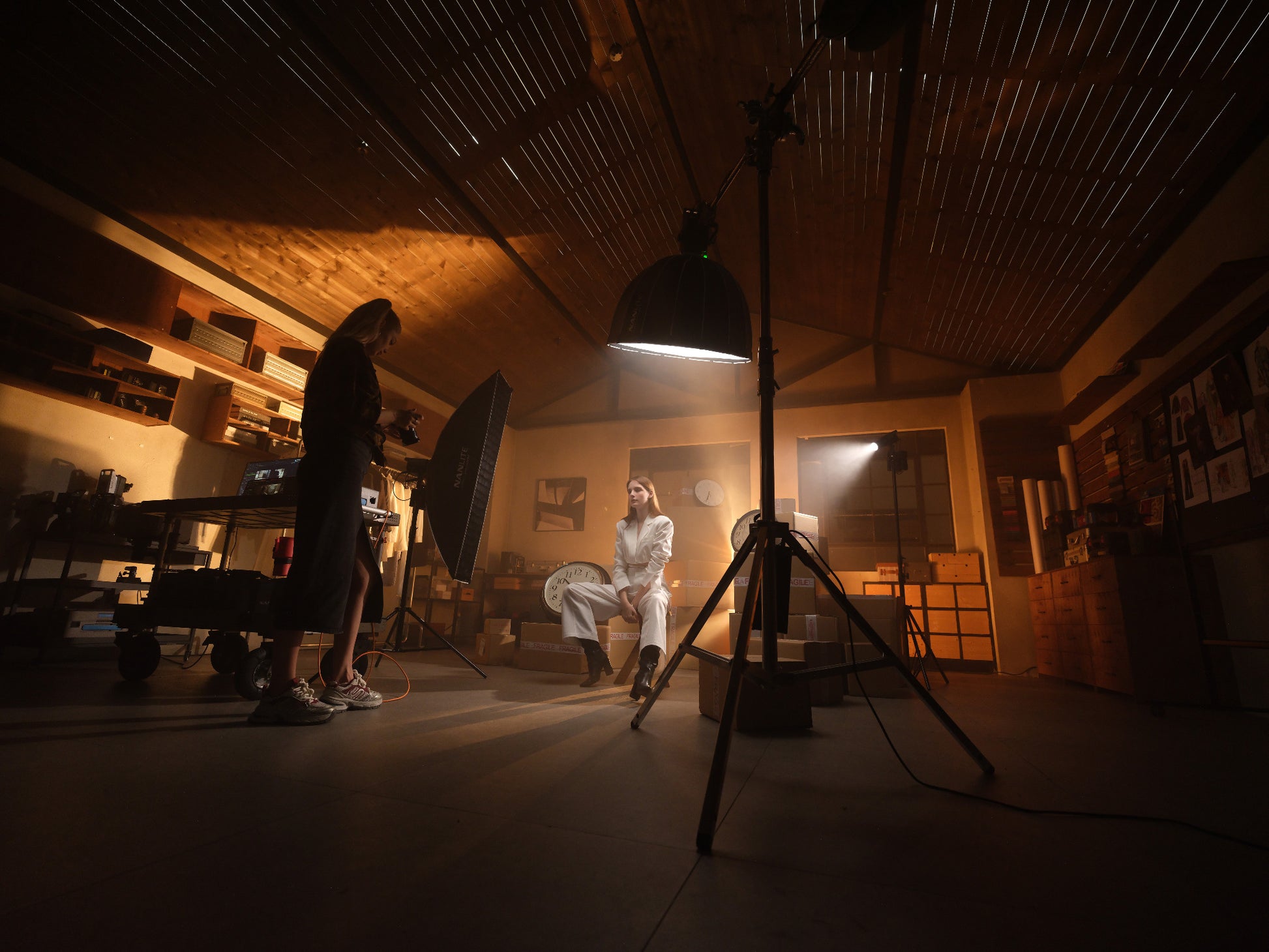 NANLITE FC-60B Bi-Color Reportage- und Studio-Scheinwerfer