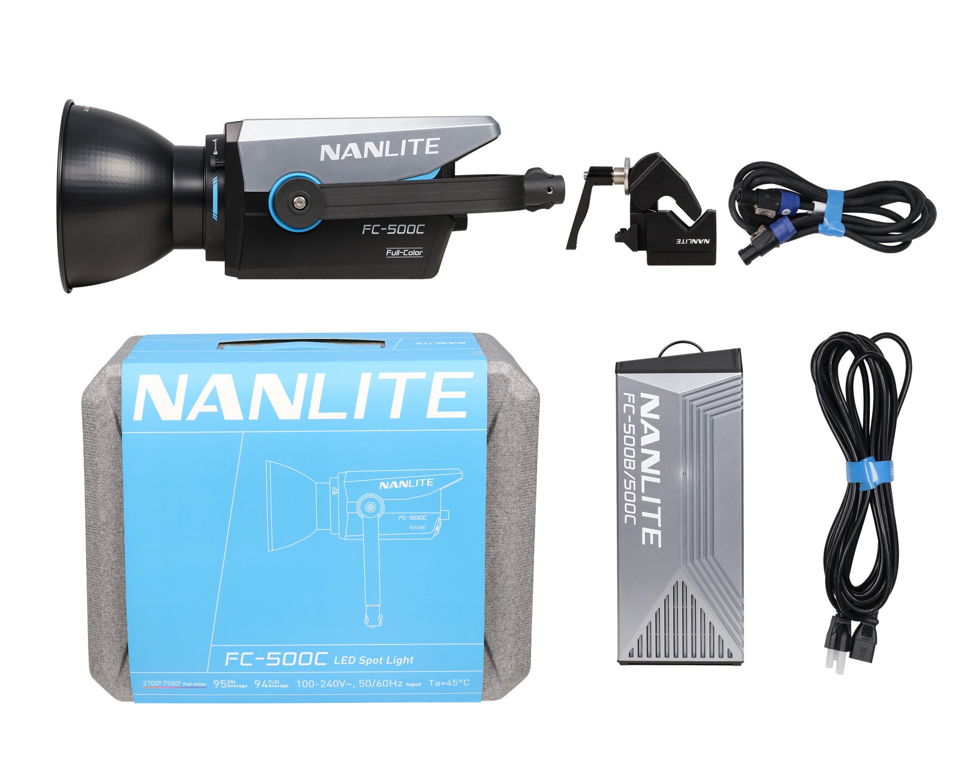 NANLITE FC-500C Full-Color Reportage- und Studio-Scheinwerfer