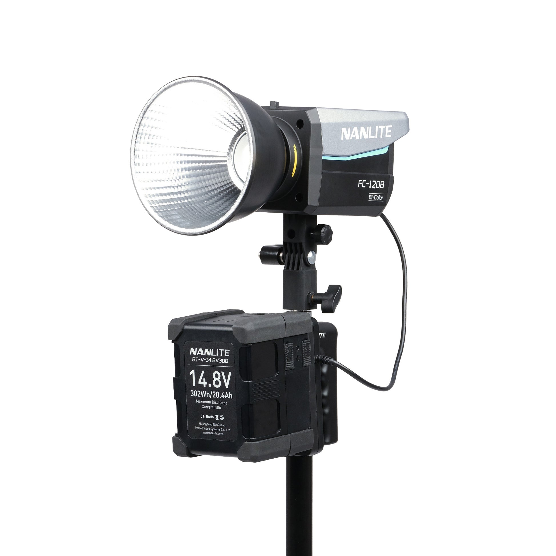 NANLITE BT-BG-XLR4II Akku-Handgriff