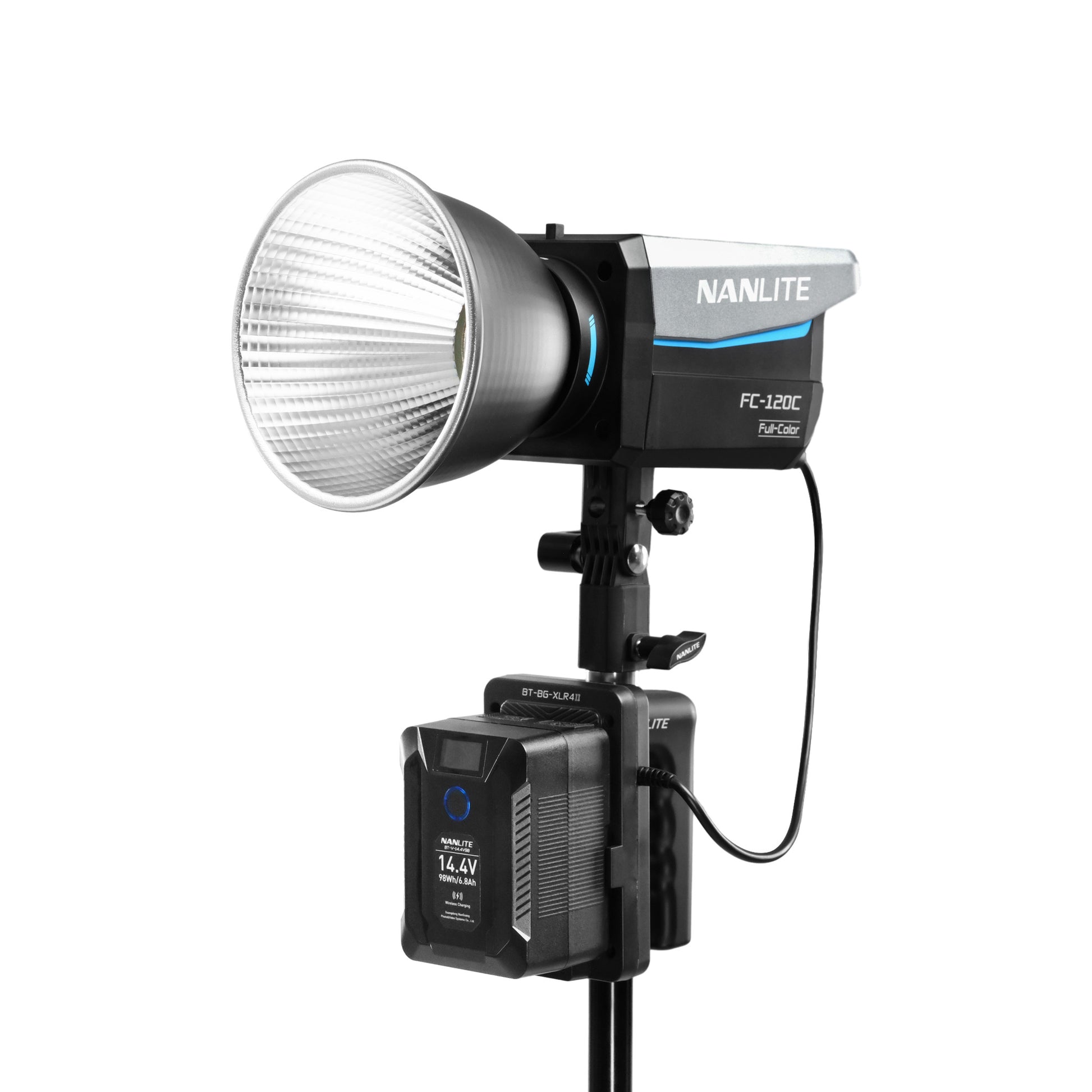 NANLITE FC-120C Full-Color Reportage- und Studio-Scheinwerfer