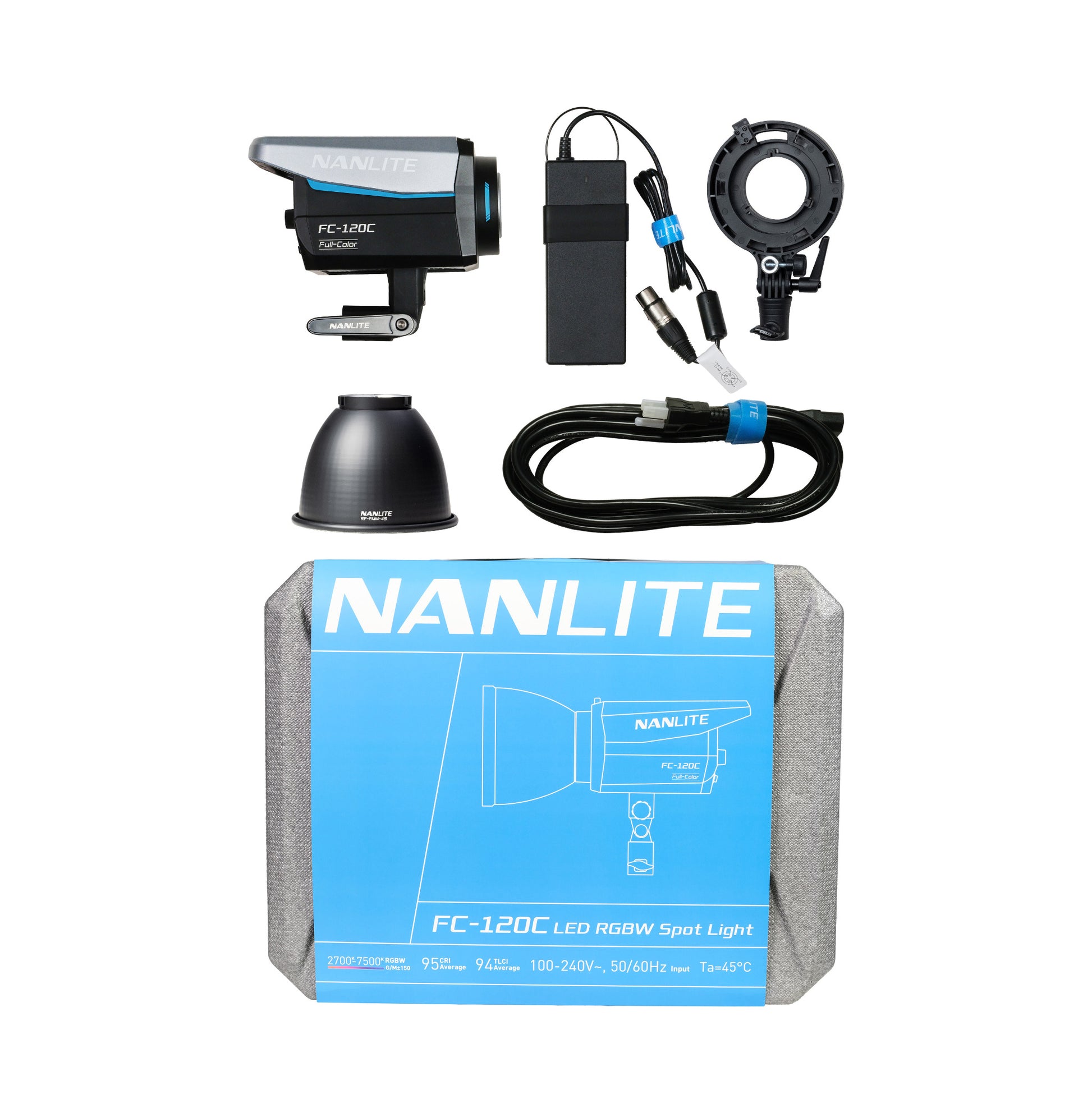 NANLITE FC-120C Full-Color Reportage- und Studio-Scheinwerfer