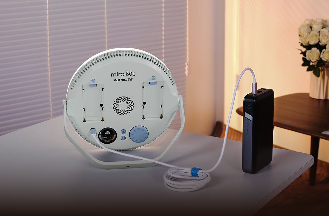 NANLITE miro 60c Full-Color Flächenleuchte