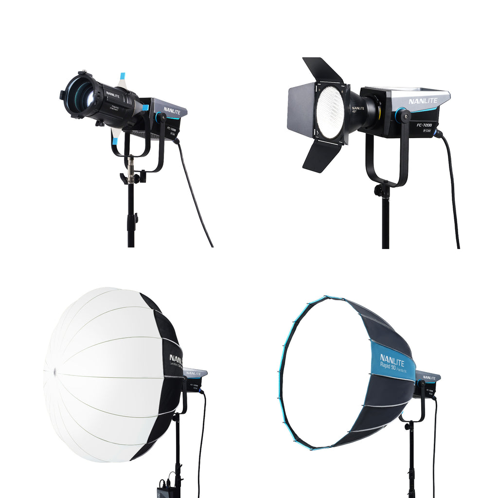 NANLITE FC-720B Bi-Color Studio-Scheinwerfer