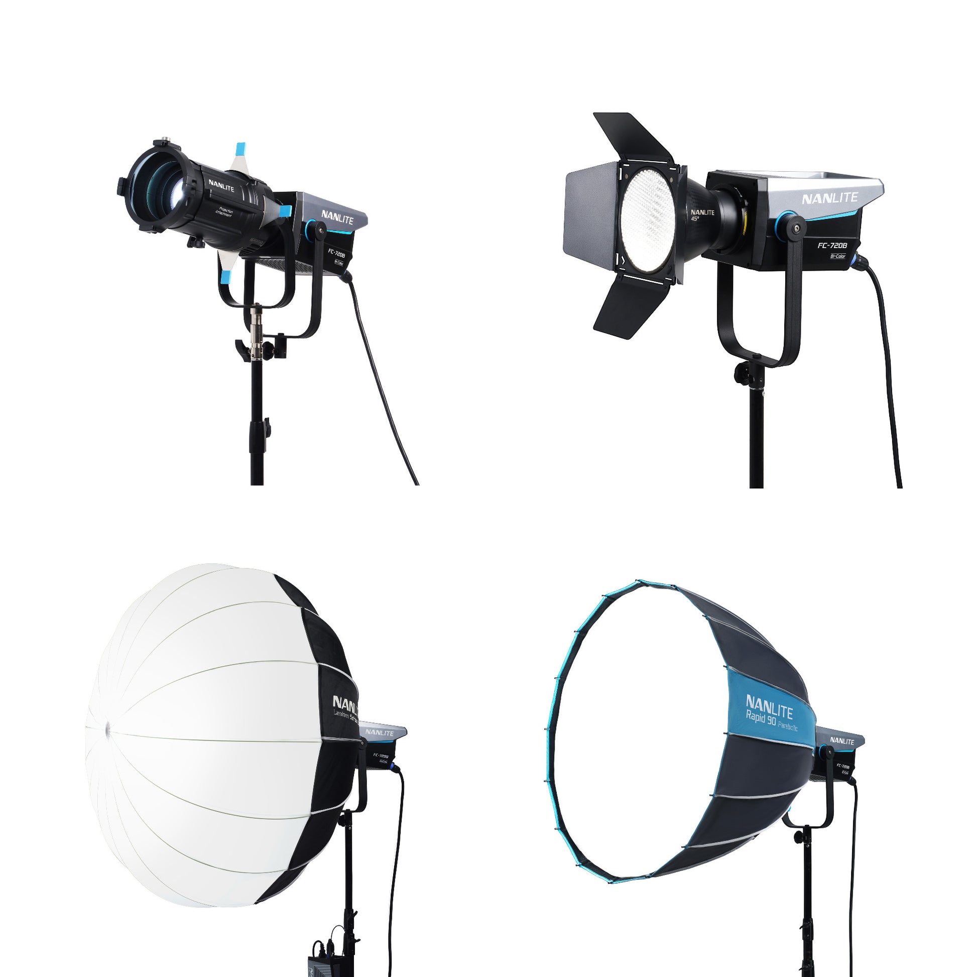 NANLITE FC-720B Bi-Color Studio-Scheinwerfer