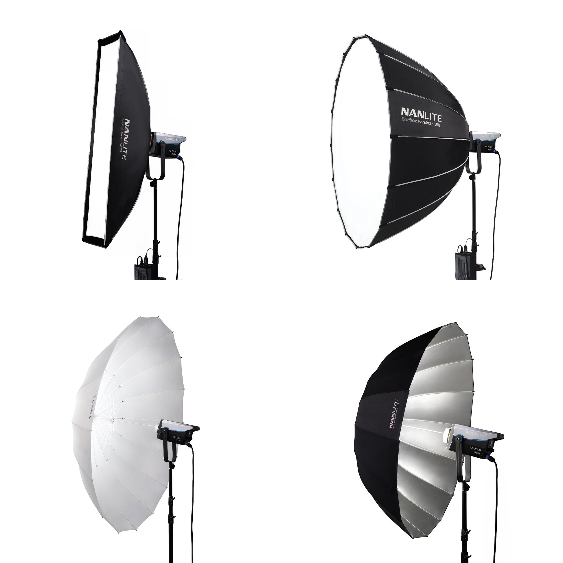 NANLITE FC-720B Bi-Color Studio-Scheinwerfer