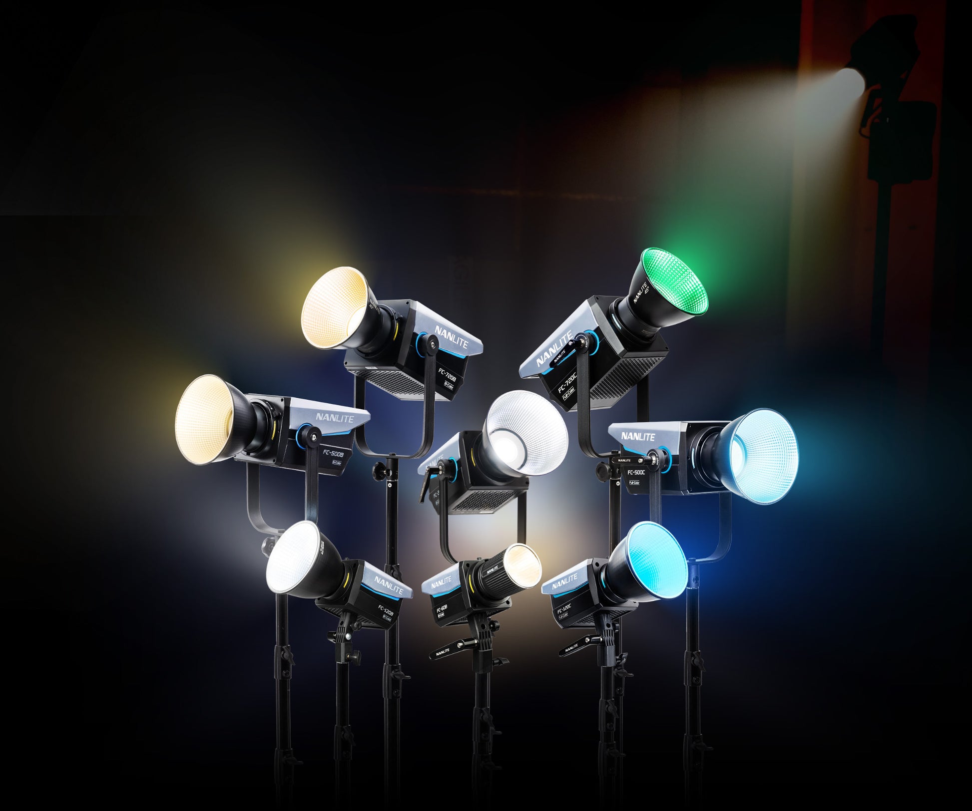 NANLITE FC-720B Bi-Color Studio-Scheinwerfer