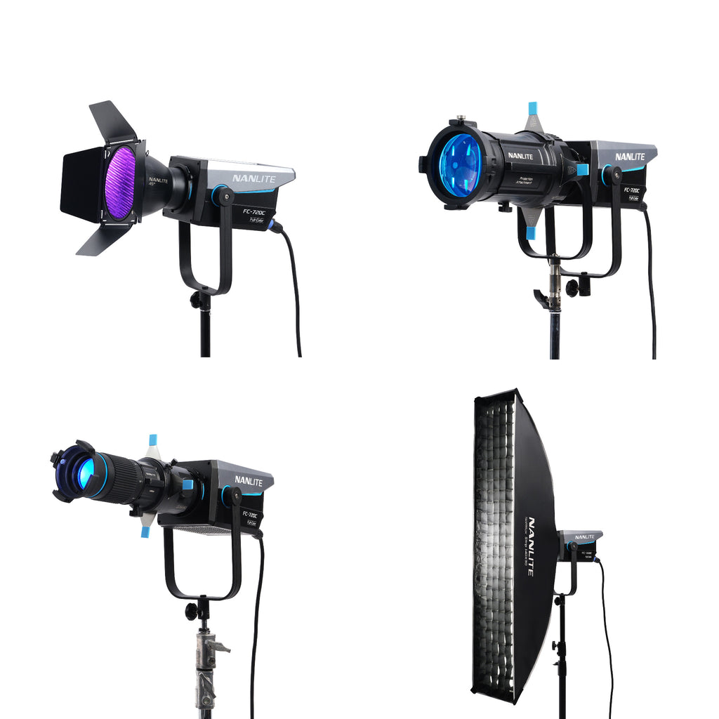 NANLITE FC-720C Full-Color Studio-Scheinwerfer