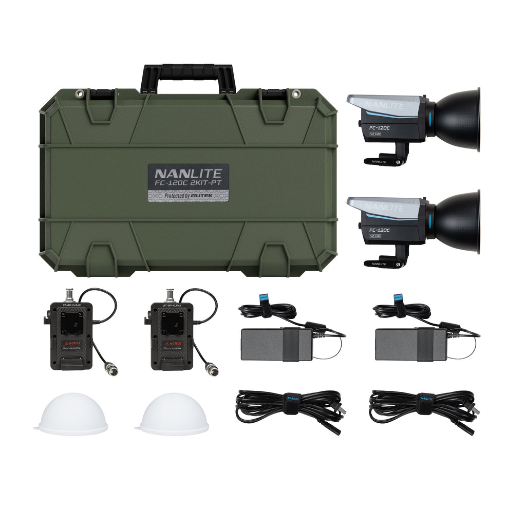 NANLITE FC-120C 2KIT-PT Beleuchtungs-Set
