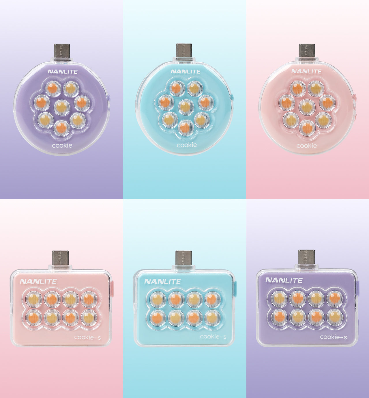 NANLITE cookie-s Mini-Leuchte