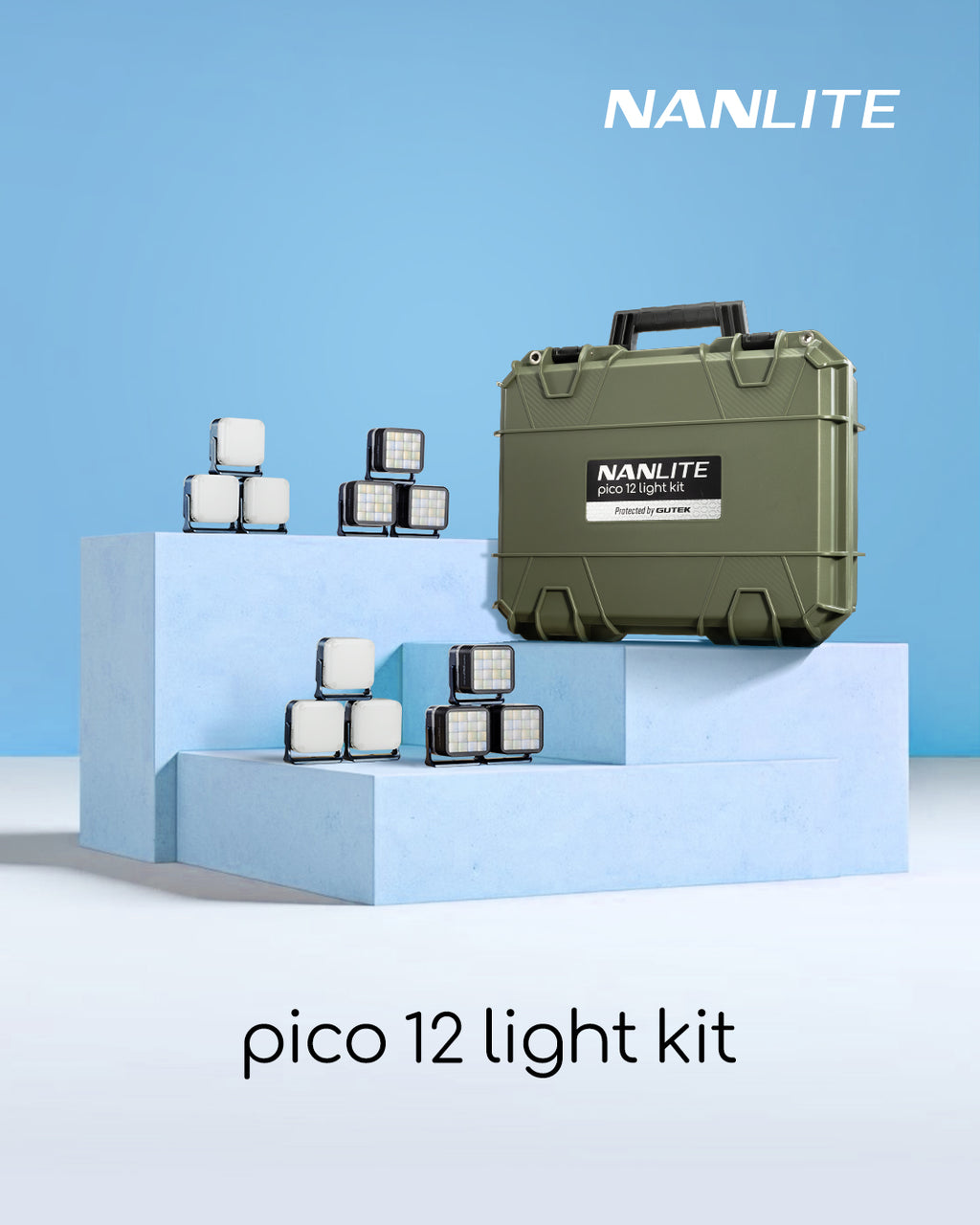 NANLITE pico 12kit Beleuchtungs-Set